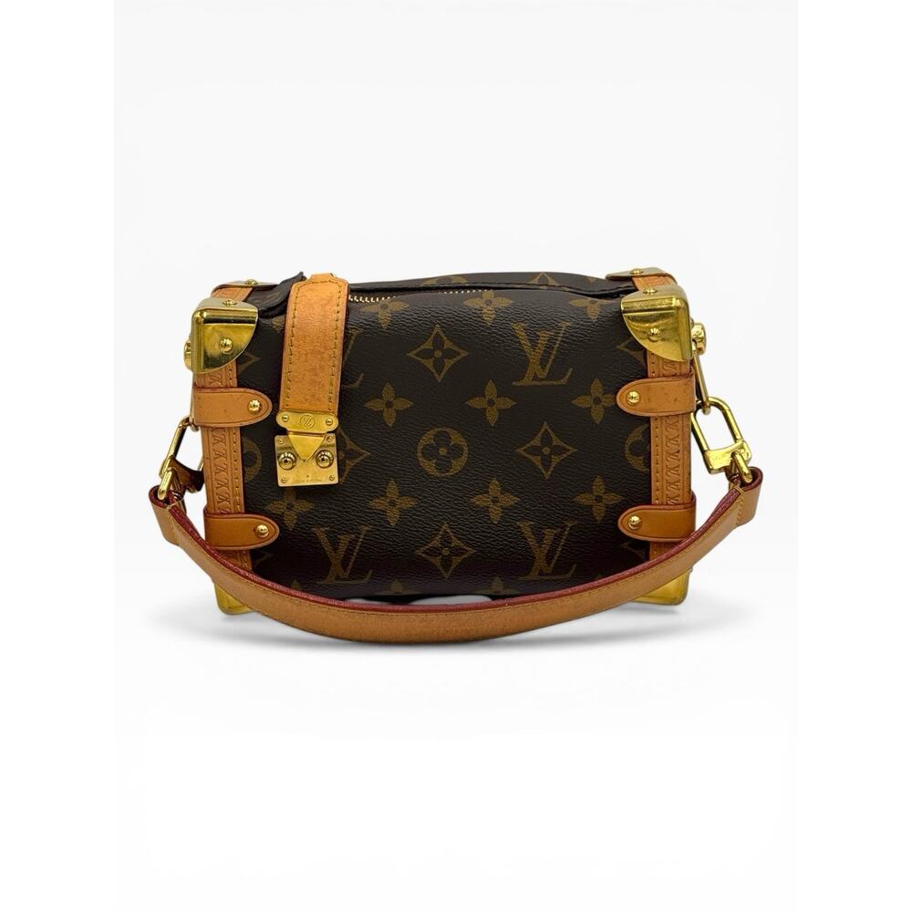 Side Trunk Handbag Monogram Canvas PM - Picture 14 of 16
